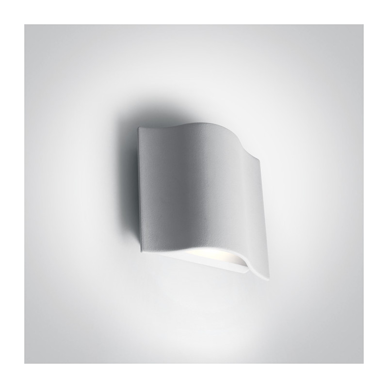 67422/W/W zewnętrzny kinkiet COB LED 3000K 6W zasilacz w zestawie