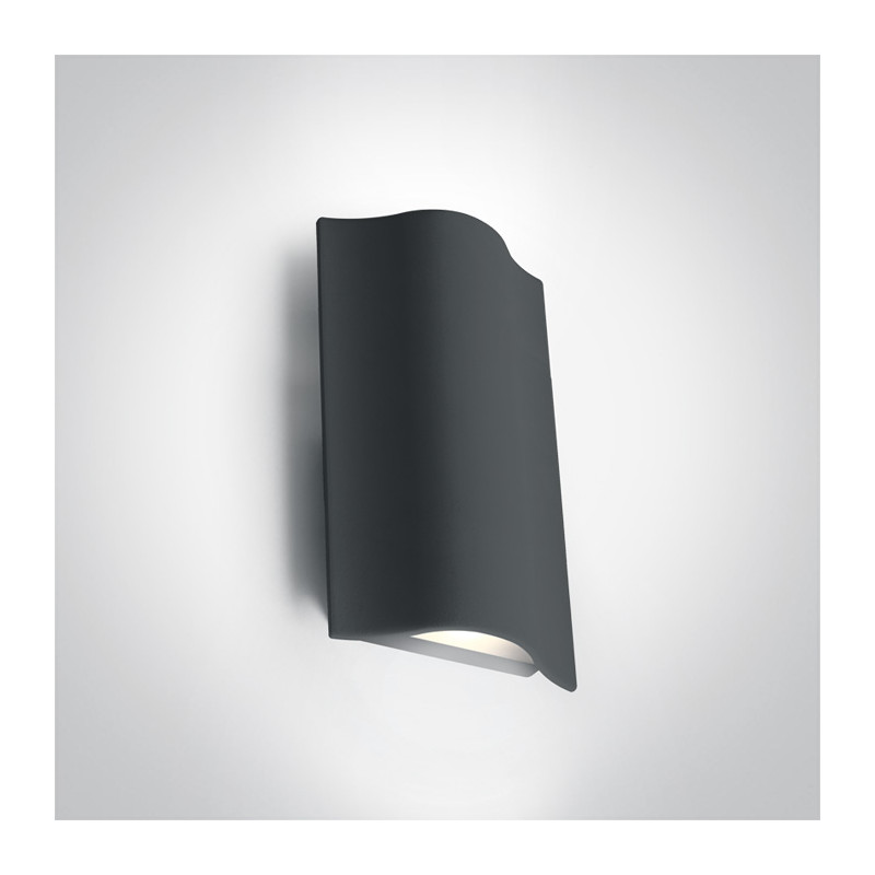 67422A/AN/W zewnętrzny kinkiet  góra - dół w kolorze antracyt COB LED 3000K 2x6W zasilacz w zestawie