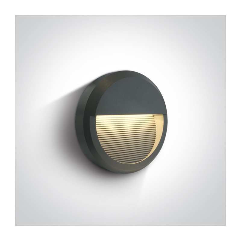 67430B/AN/W kinkiet w kolorze antracyt LED 3000K 8W IP65