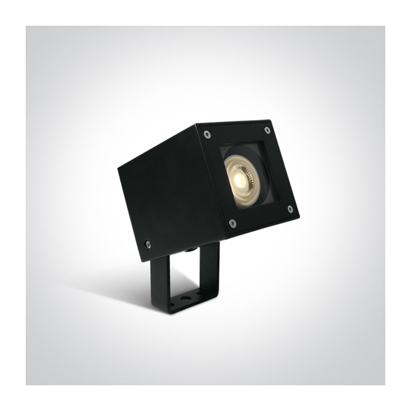 67432/B czarna lampa ogrodowa GU10 MR16 