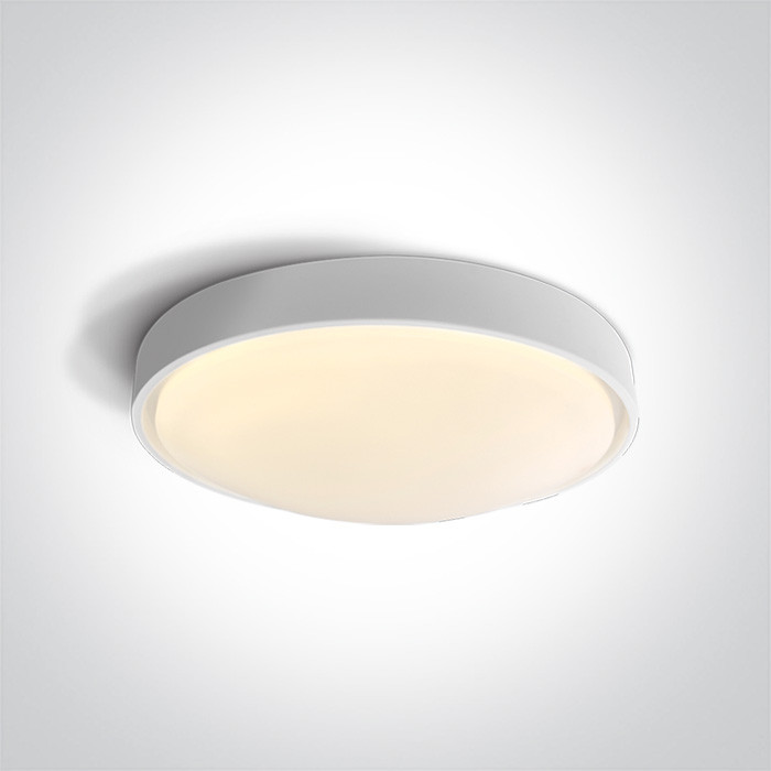 67436A/W/W biały plafon LED 3000K 20W IP44 nieściemnialny zasilacz LED w zestawie