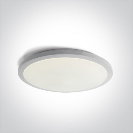 67448A/W/W biały plafon LED 3000K 36W  nieściemnialny zasilacz LED w zestawie