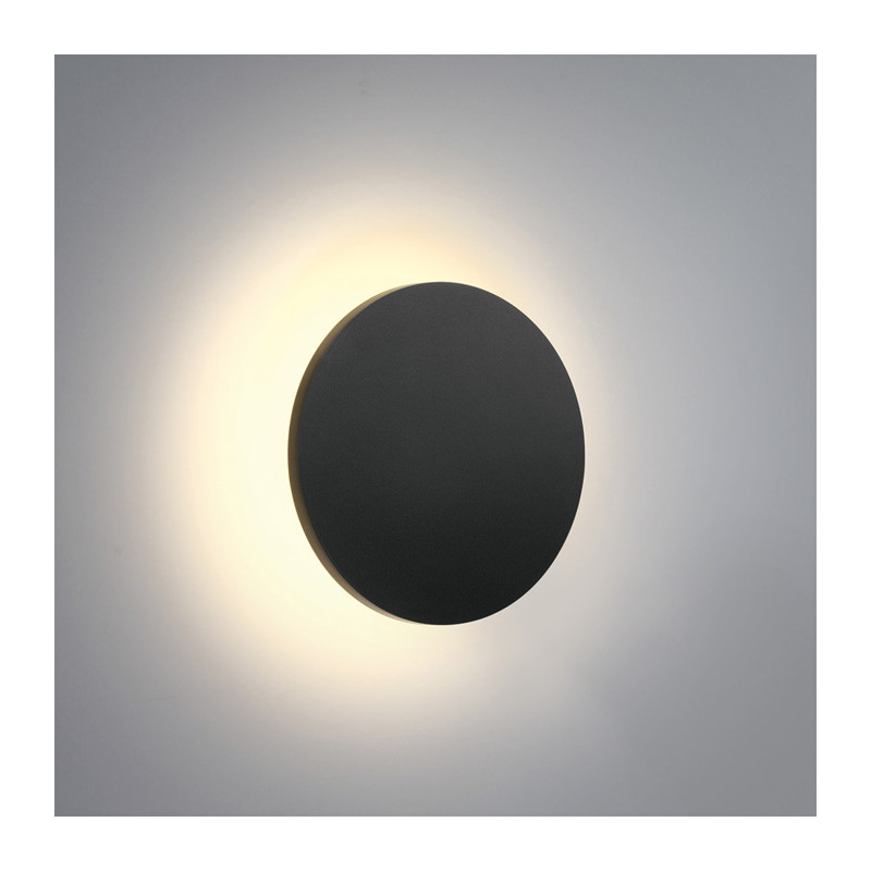 67450/AN/W lampa ścienna & sufitowa w kolorze antracyt LED 3000K dark light 7W nieściemnialny zasilacz LED w zestawie