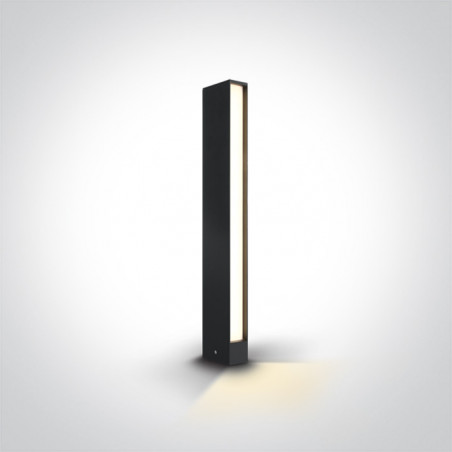 67460A/AN/W lampa ogrodowa w kolorze antracyt LED 3000K 8W IP54 nieściemnialny zasilacz LED w zestawie