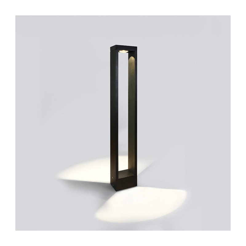 67470A/B/W czarna lampa ogrodowa LED 3000K 10W IP65 nieściemnialny zasilacz LED w zestawie