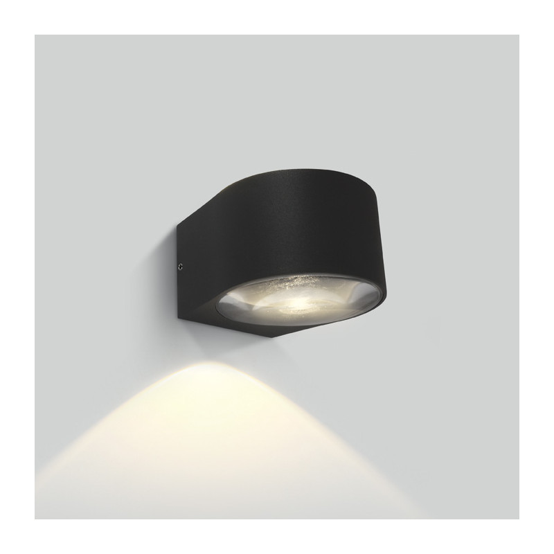 67480B/AN/W kinkiet zewnętrzny w kolorze antracyt góra-dól COB LED 3000K IP65 2X6W 230V nieściemnialny zasilacz LED w zestawie 