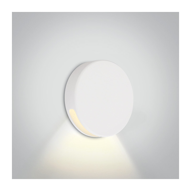 68074/W/W biały wpust ścienny LED 3000K 2W 700mA IP65 wymagany zasilacz 700mA 