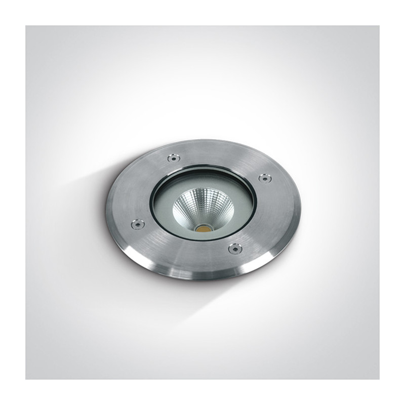 69040/W wpust ze stali nierdzewnej 316 COB LED 3000K 10W IP67 nieściemnialny zasilacz LED w zestawie 