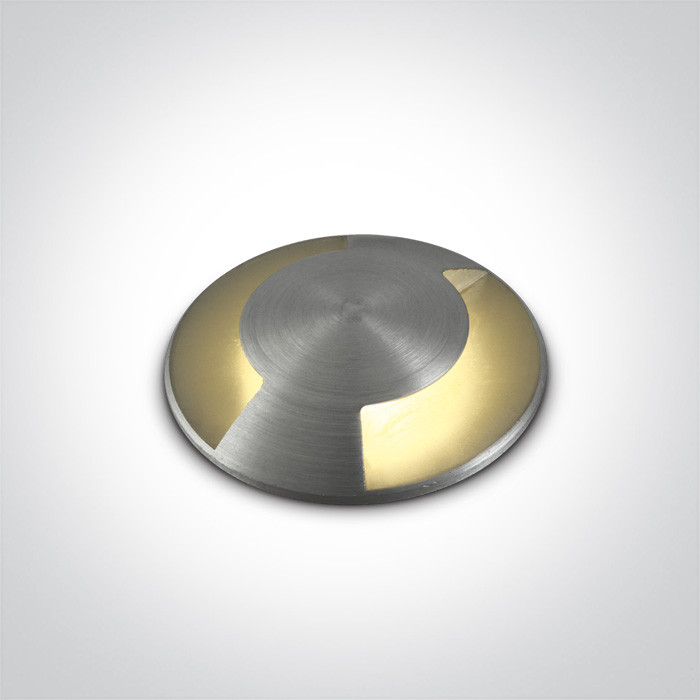 69042B/AL/W aluminiowy wpust COB LED  3000K 1W IP67  wymagany zasilacz 350mA