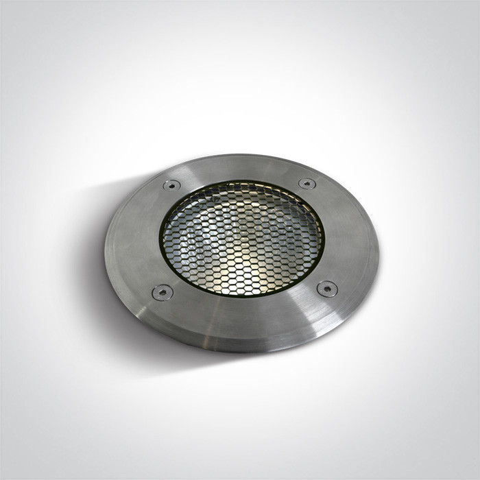 69050/C zewnętrzny wpust ze stali nierdzewnej COB LED o strukturze plastra miodu 4000K IP67 20W dimm AC LED