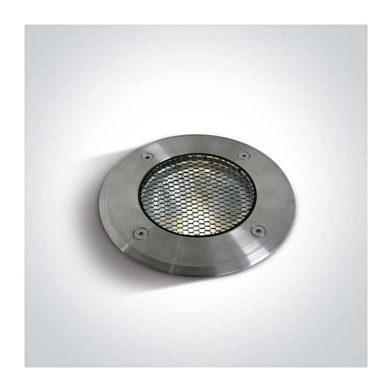 69050/C zewnętrzny wpust ze stali nierdzewnej COB LED o strukturze plastra miodu 4000K IP67 20W dimm AC LED