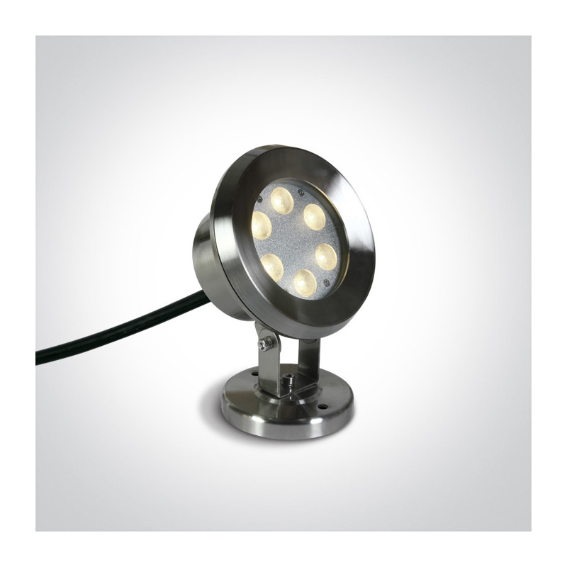 69064B/C lampa ogrodowa ze stali nierdzewnej  LED 4000K IP68 6x1W 24V wymagany zasilacz 24V
