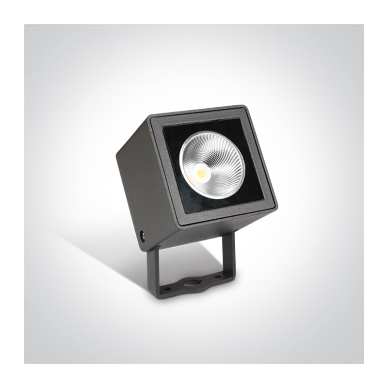 7052/AN/W lampa ogrodowa w kolorze antracyt  LED 3000K 7W IP65, kolec i nieściemnialny zasilacz LED w zestawie  