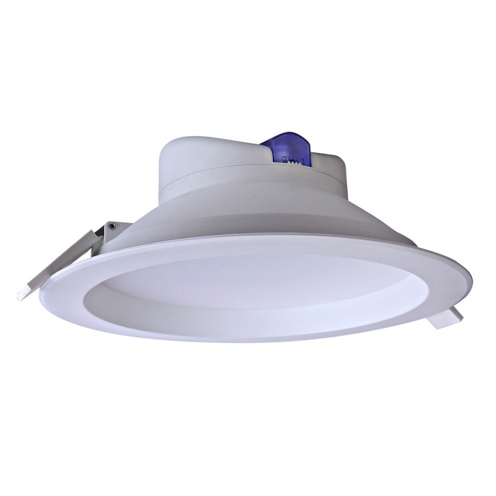 Mistic Lighting łazienkowa oprawa sufitowa LED Ecoeye 25W 2230lm 3000K wpuszczana biały mat IP44 MSTC-05411311