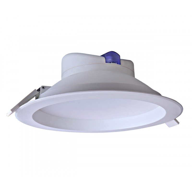 Mistic Lighting łazienkowa oprawa sufitowa LED Ecoeye 25W 2230lm 3000K wpuszczana biały mat IP44 MSTC-05411311