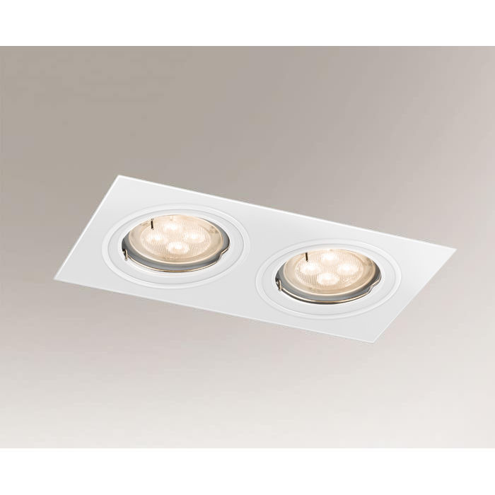 oprawa wpuszczana - 2 x PAR16